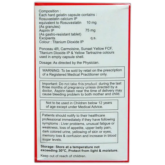 rosukem a 75mg capsule 10's